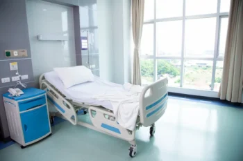 clean and pest free hospital room.