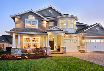 Large suburban home