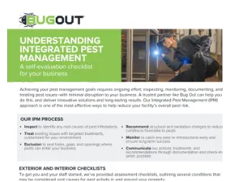 Understanding Integrated Pest Management