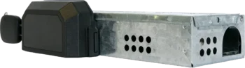 Close up of a multi-mouse trap.