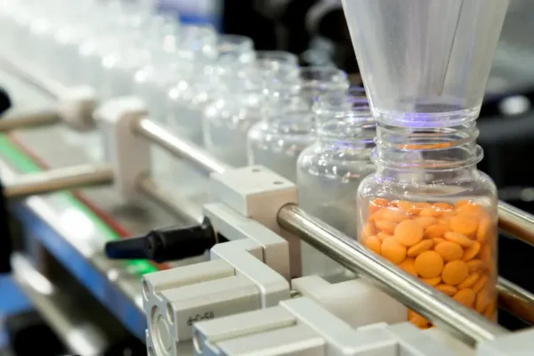 A pharmaceutical production line in North Carolina after pharmaceutical pest control services from Bug Out.