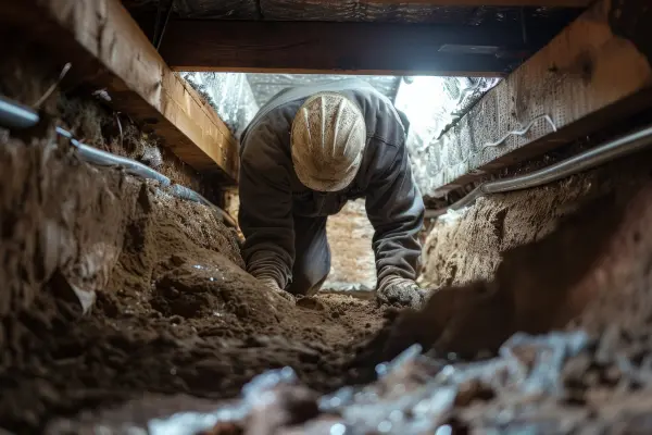 A squirrel in a tree. Contact Bug Out to treat squirrel and other nuisance wildlife infestations in North Carolina.